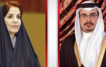 ولي عهد البحرين يتبادل التهاني مع قرينة ملك البلاد بمناسبة يوم المرأة البحرينية