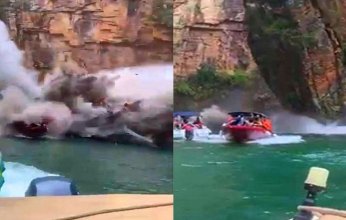 انهيار جبلي يحول رحلة سياحية في البرازيل لحادث مأسوي