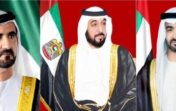 قادة الإمارات يهنئون اينياتسيو كاسيس بمناسبة انتخابة رئيسا للاتحاد السويسري