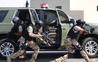 وصول القوة الأمنية لدولة قطر للمشاركة في تمرين أمن الخليج العربي 3