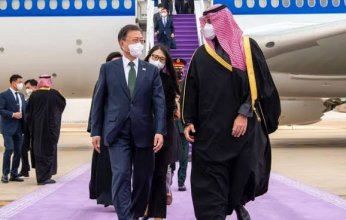 الأمير محمد بن سلمان يستقبل رئيس كوريا الجنوبية