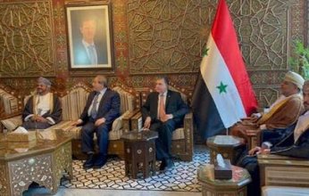 وزير خارجية سلطنة عمان يصل إلى دمشق