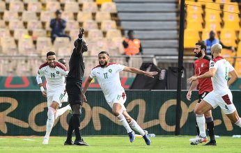 الذهاب للوقت الإضافي.. مصر والمغرب يتعادلان 1 / 1