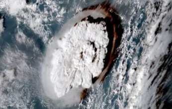 ذعر أمريكي وياباني من ثوران بركان المحيط الهادئ وموجات تسونامي