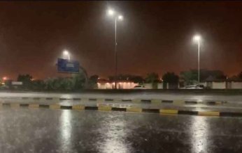 لليوم الثاني.. تواصل سقوط أمطار غزيرة في عجمان