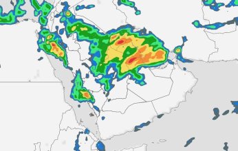 الطقس.. «أمطار رعدية» بالسعودية والبحرين وقطر و«غائم» بالكويت والإمارات