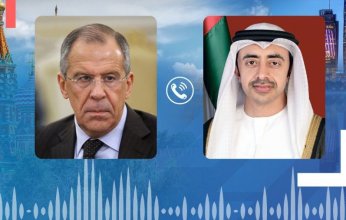 وزير خارجية الإمارات يجري اتصالاً هاتفياً مع نظيره الروسي