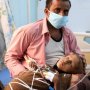 إصابة ٣ أطفال وامرأة في قصف حوثي لمخيم غرب تعز 4 khaligyoun20934