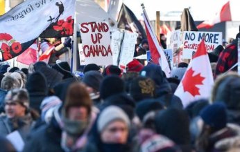 كندا.. اعتقال متظاهرين باحتجاجات ضد تدابير مكافحة وباء كورونا