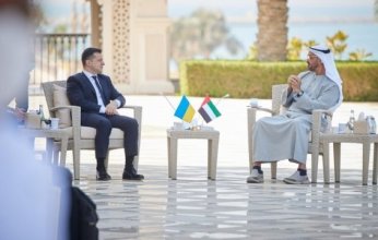 محمد بن زايد وزيلينسكي يبحثان تطورات الأزمة الأوكرانية