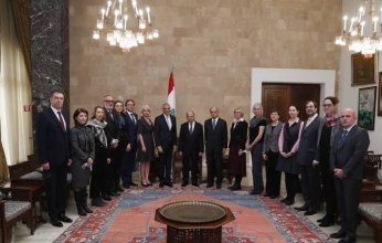 رئيس لبنان: التفاوض الخيار الأفضل فى حل النزاع بين روسيا وأوكرانيا