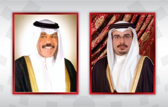 ولي عهد البحرين يتلقى برقية شكر جوابية من أمير دولة الكويت