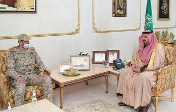 بمناسبة تعيينه.. أمير الحدود الشمالية يستقبل قائد قوة رفحاء