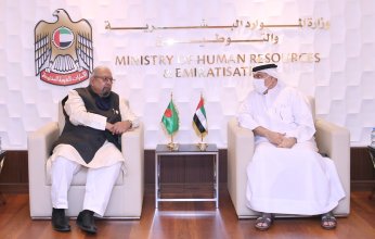 الإمارات وبنجلاديش تبحثان سبل تطوير العلاقات الثنائية في مجالات العمل