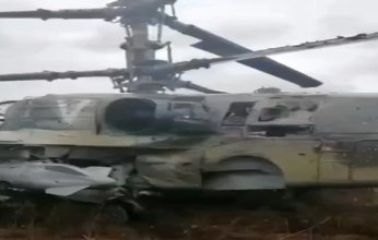 القوات الأوكرانية تعلن سقوط مروحية روسية