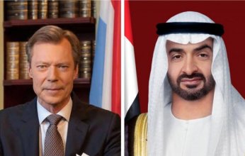 ولي عهد أبوظبي يلتقي دوق لوكسمبورغ ويبحثان العلاقات الثنائية