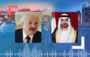 ولي عهد أبوظبي يتلقى اتصالاً هاتفياً من رئيس بيلاروسيا