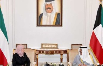 ولي العهد الكويتي يستقبل رئيس مجلس النواب بمملكة البحرين