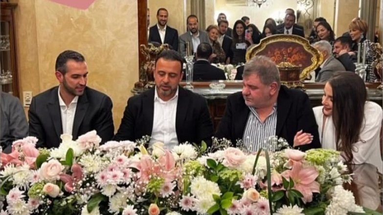 شاهد صور عقد قران ابنة «أصالة نصري» وسط حضور والدها ووالدتها 1 khaligyoun94703