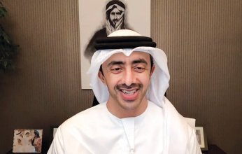 عبد الله بن زايد يؤكد خلال اتصال هاتفي مع وزير خارجية إسرائيل أهمية تهدئة الأوضاع في الأقصى