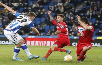 سوسييداد يتغلب على إسبانيول بهدف دون رد فى "الليغا"