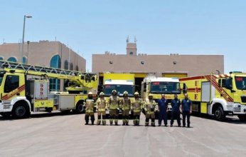 دبي.. السيطرة على حريق في مستودع بمنطقة الجداف