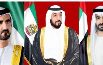 قادة الإمارات يهنئون الرئيس السوري باليوم الوطني لبلاده