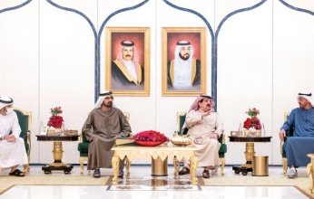 ولي عهد أبوظبي يبحث مع ملك البحرين العلاقات الأخوية‎‎