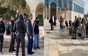 الشرطة الإسرائيلية والمستوطنون يقتحمون المسجد الأقصى لليوم الرابع على التوالي