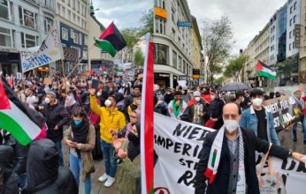 مئات الفلسطينيين ينظمون مظاهرات في النمسا لنصرة القدس