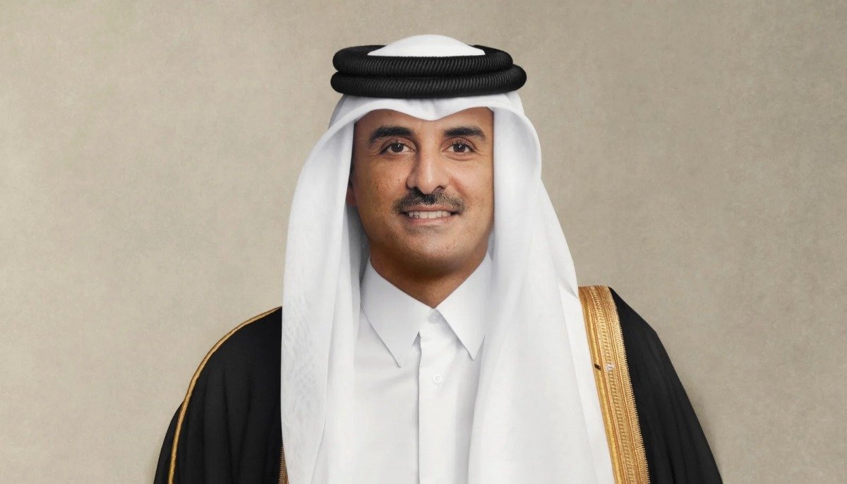 أمير قطر يعزي ملك الأردن بوفاة والد الملكة رانيا أمير قطر يعزي ملك الأردن بوفاة والد الملكة رانيا