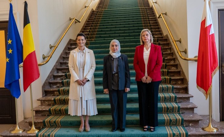 رئيسة مجلس نواب البحرين تبحث في بلجيكا توطيد العلاقات بين البلدين رئيسة مجلس نواب البحرين تبحث في بلجيكا توطيد العلاقات بين البلدين