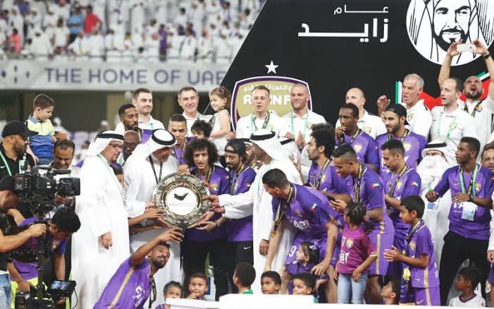 للمرة 14 في تاريخه.. تتويج فريق العين بطلاً للدوري الإماراتي للمرة 14 في تاريخه.. تتويج فريق العين بطلاً للدوري الإماراتي