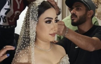 شاهد.. أول صور للمطربة بوسي بفستان الزفاف