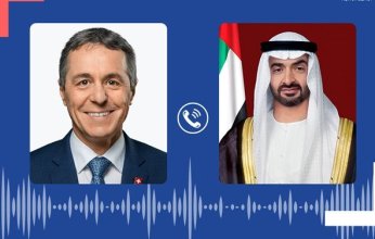 محمد بن زايد يتلقى اتصالاً هاتفياً من رئيس الاتحاد السويسري