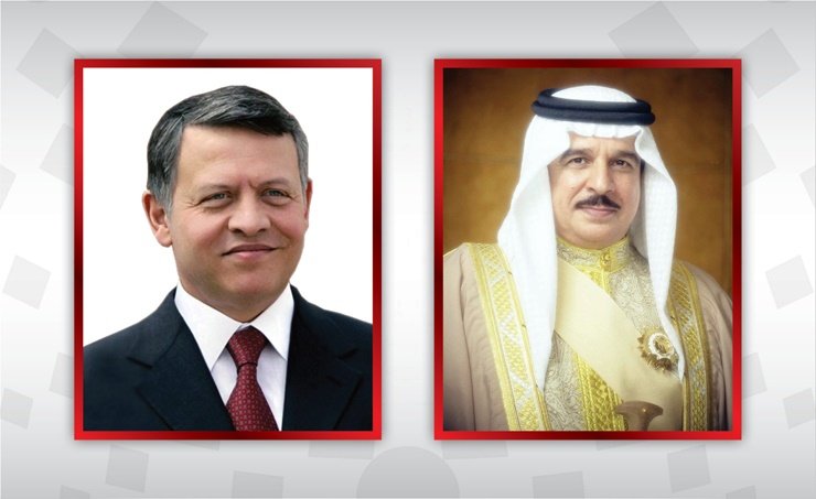 هاتفيًا.. ملك البحرين يبحث مع العاهل الأردني القضايا ذات الاهتمام المشترك هاتفيًا.. ملك البحرين يبحث مع العاهل الأردني القضايا ذات الاهتمام المشترك