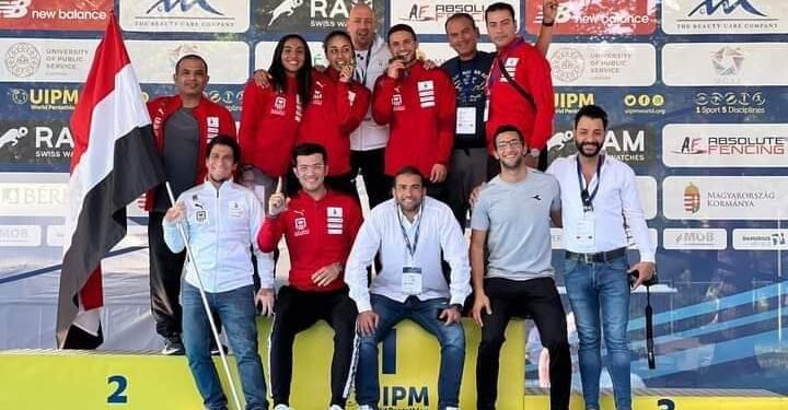 منتخب مصر للخماسي الحديث يتأهل بالعلامة الكاملة إلى نهائي كأس العالم منتخب مصر للخماسي الحديث يتأهل بالعلامة الكاملة إلى نهائي كأس العالم