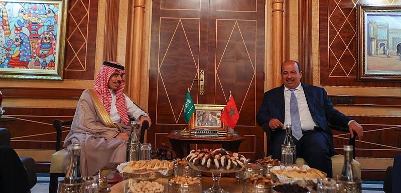 وزير الخارجية السعودي يلتقي رئيس مجلس المستشارين المغربي وزير الخارجية السعودي يلتقي رئيس مجلس المستشارين المغربي
