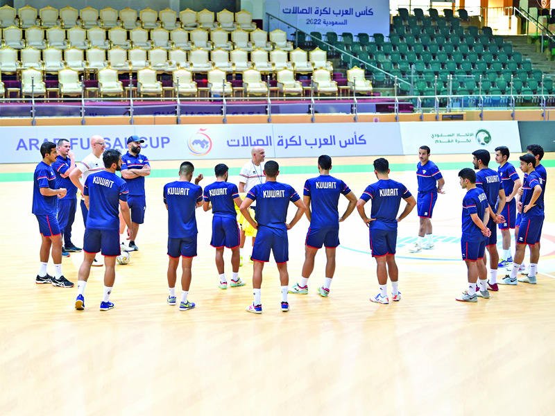 اليوم.. انطلاق "كأس العرب" لكرة قدم الصالات بالسعودية اليوم.. انطلاق "كأس العرب" لكرة قدم الصالات بالسعودية