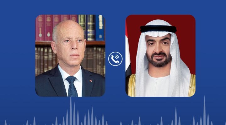 هاتفيًا.. الإمارات وتونس تبحثان سبل تعزيز التعاون المشترك هاتفيًا.. الإمارات وتونس تبحثان سبل تعزيز التعاون المشترك