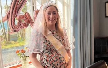 عروس إسكتلندية ترزق بطفل قبل زواجها