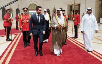 ولي العهد الأردني يغادر الكويت بعد زيارة رسمية