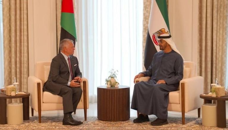 مباحثات إماراتية أردنية لتعزيز التعاون المشترك بين البلدين مباحثات إماراتية أردنية لتعزيز التعاون المشترك بين البلدين
