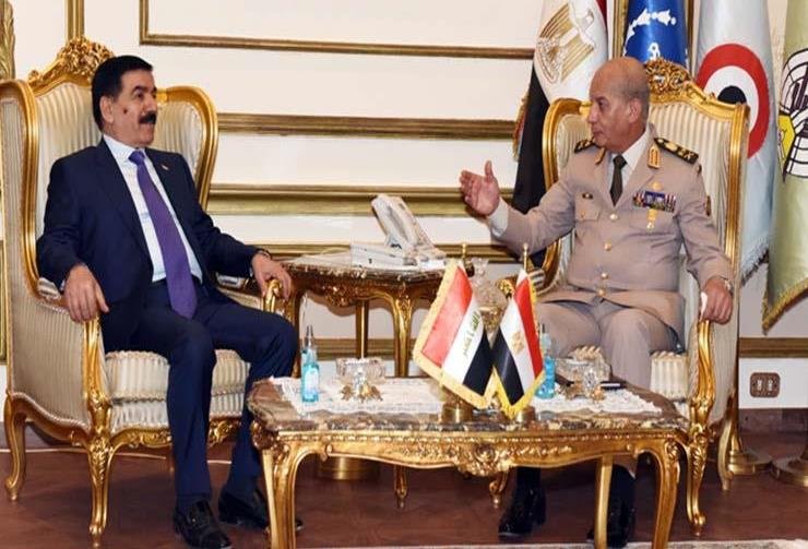 مصر والعراق تبحثان مجالات التعاون العسكري بين البلدين مصر والعراق تبحثان مجالات التعاون العسكري بين البلدين