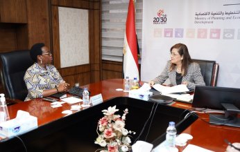 وزيرة التخطيط والتنمية الاقتصادية تلتقي نائب رئيس مفوضية الاتحاد الأفريقي