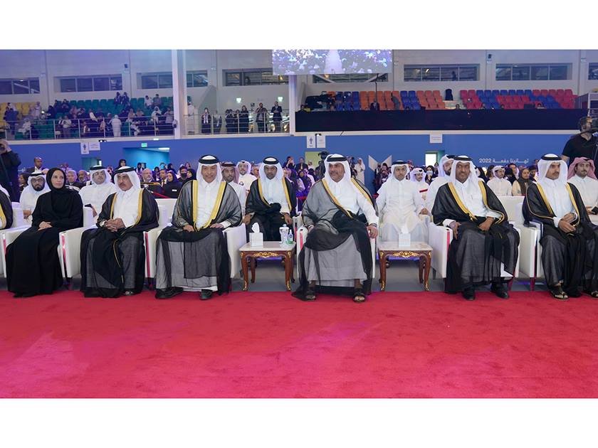 رئيس الوزراء القطري يشهد حفل تخريج طلاب "الدوحة للعلوم والتكنولوجيا" رئيس الوزراء القطري يشهد حفل تخريج طلاب "الدوحة للعلوم والتكنولوجيا"