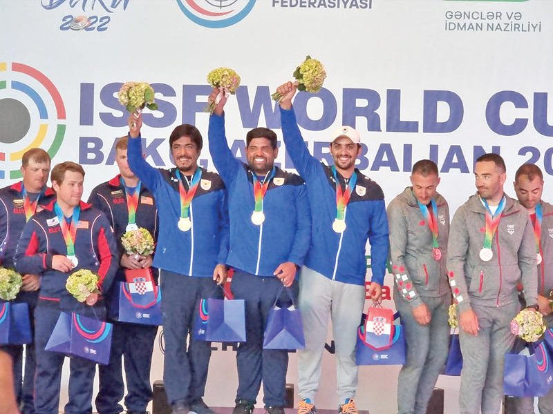 نادي الرماية يشيد بانجازات منتخب الكويت في بطولة كأس العالم بأذربيجان نادي الرماية يشيد بانجازات منتخب الكويت في بطولة كأس العالم بأذربيجان