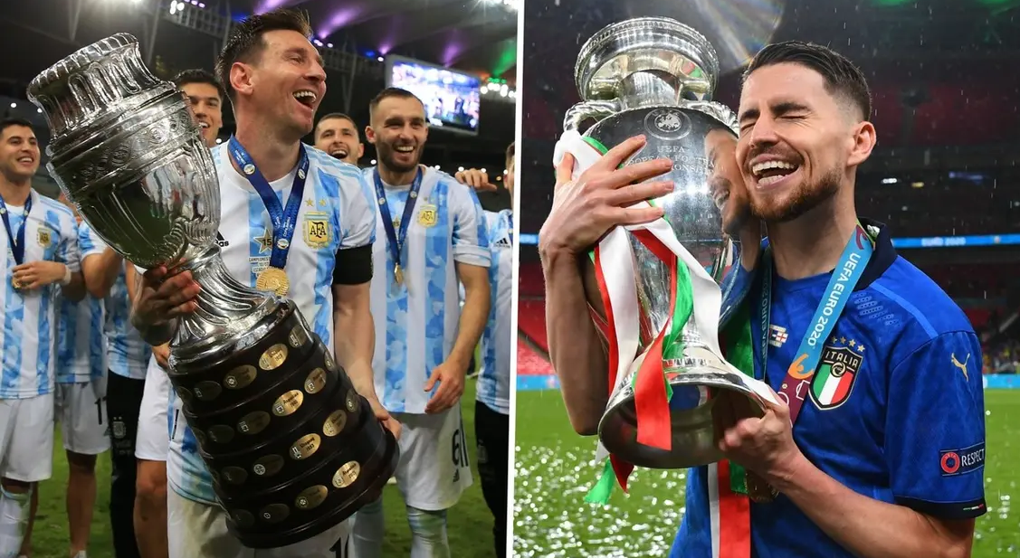 الليلة.. .مواجهة نارية بين إيطاليا والأرجنتين على لقب كأس الأبطال الليلة.. .مواجهة نارية بين إيطاليا والأرجنتين على لقب كأس الأبطال