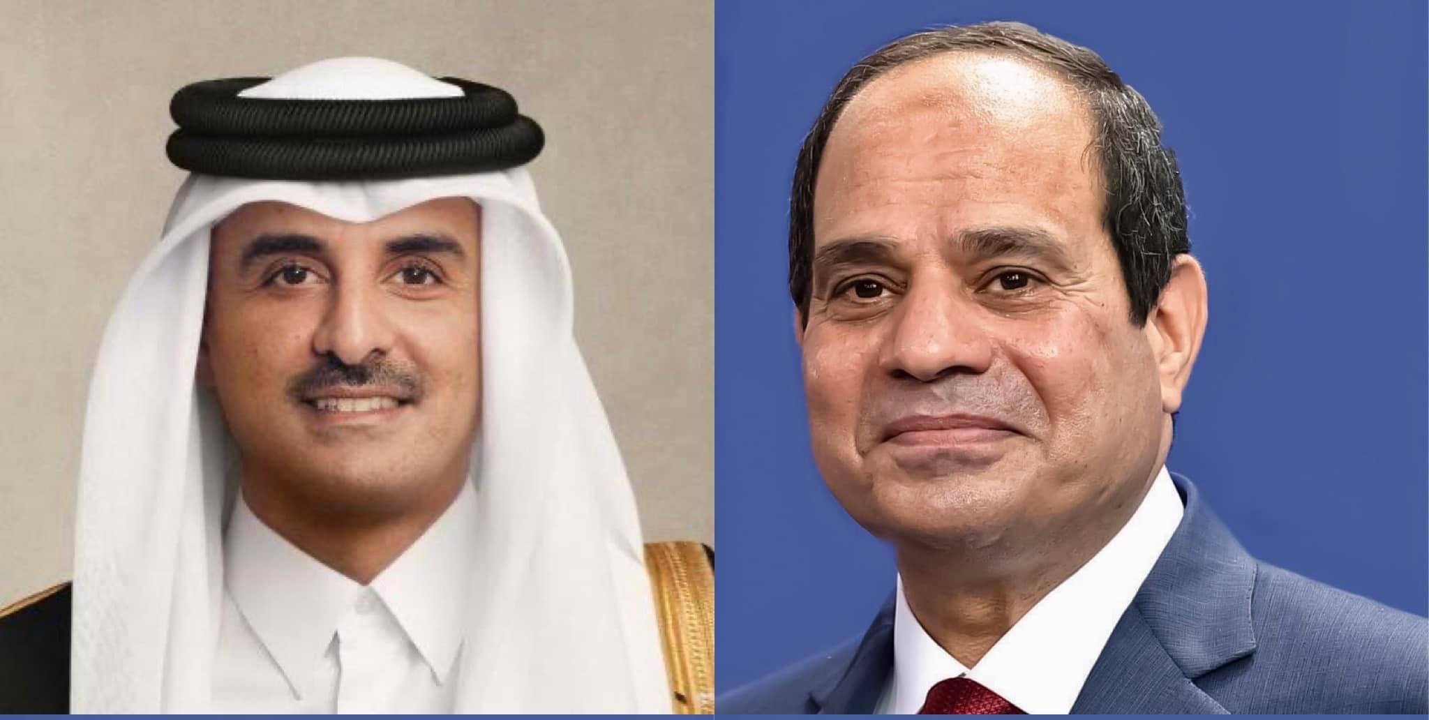 الرئيس المصري يستقبل أمير قطر بمطار القاهرة مساء اليوم الرئيس المصري يستقبل أمير قطر بمطار القاهرة مساء اليوم