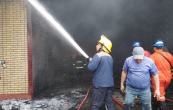 العراق.. السيطرة على حريق التهم 150 محلا جنوبى بغداد